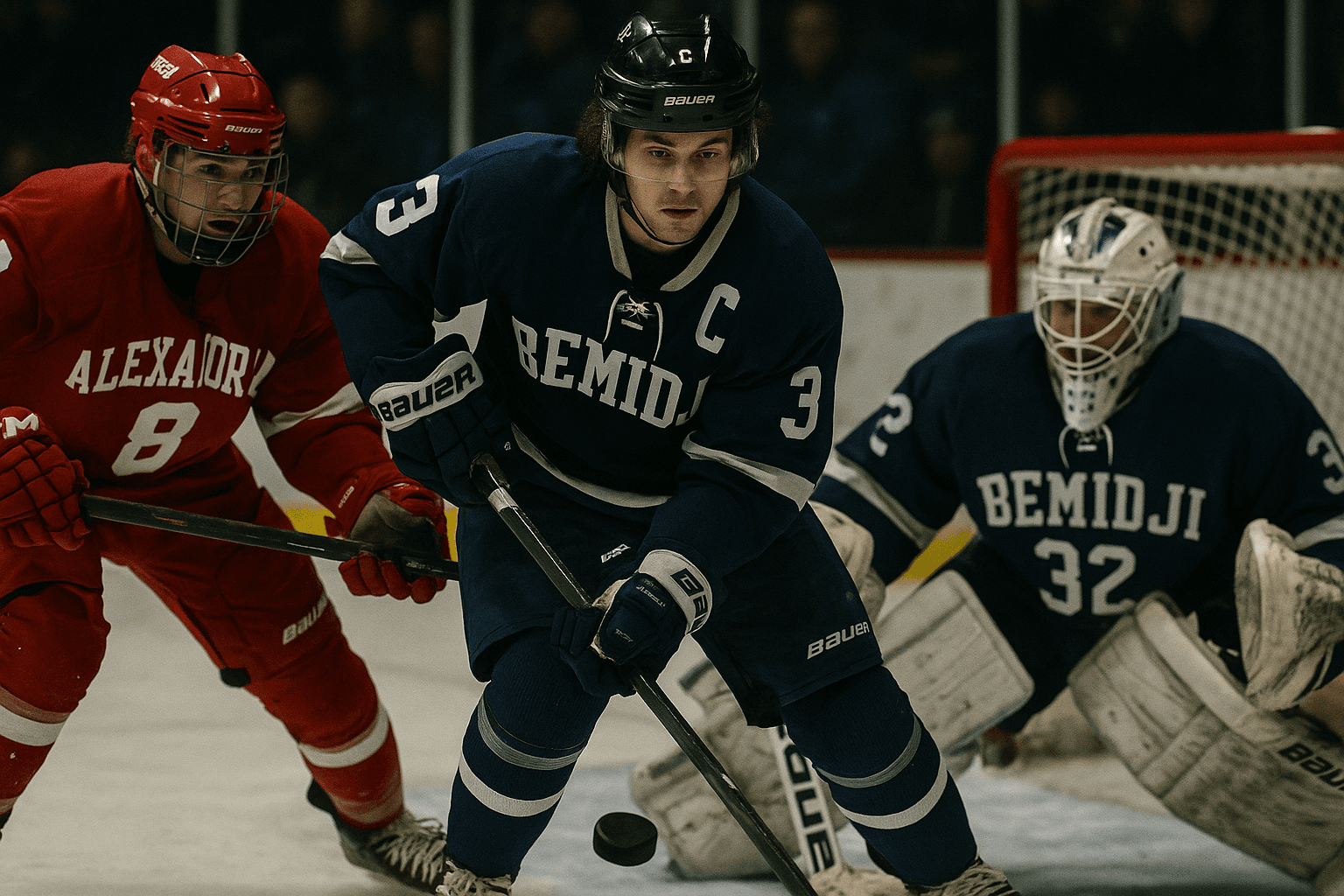 Bemidji Boys Hockey Opens Season With Three Goal Shutout Over Alexandria