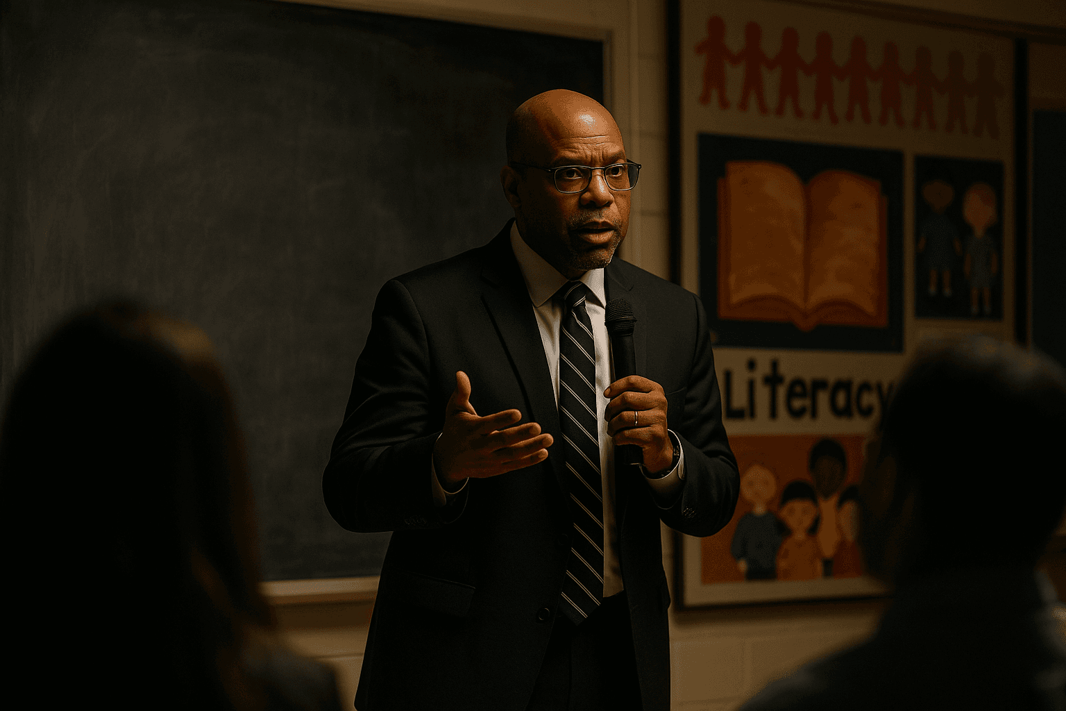 Interim Superintendent Outlines Priorities, Targets Literacy and Equity