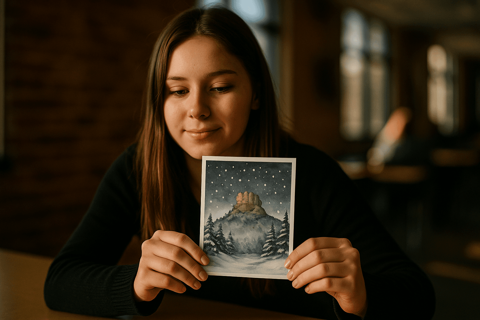 Castle Rock Student Design Chosen for Town Holiday Card