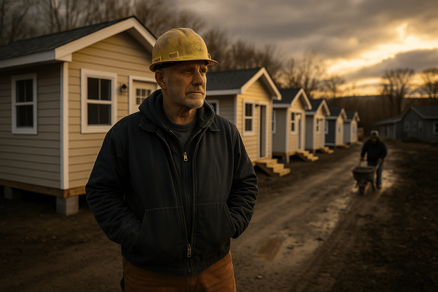 Tiny Home Village Advances, Veterans Housing Nears Completion in Port Jervis