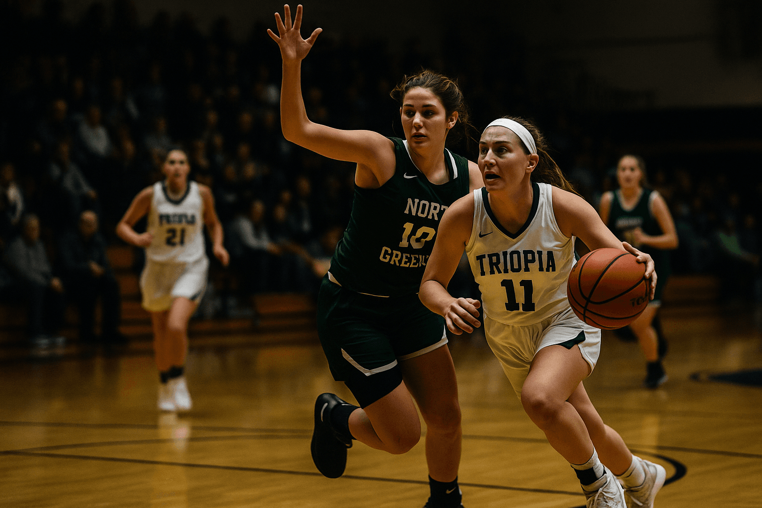 Triopia Co op Girls Basketball Tops North Greene 55 to 34