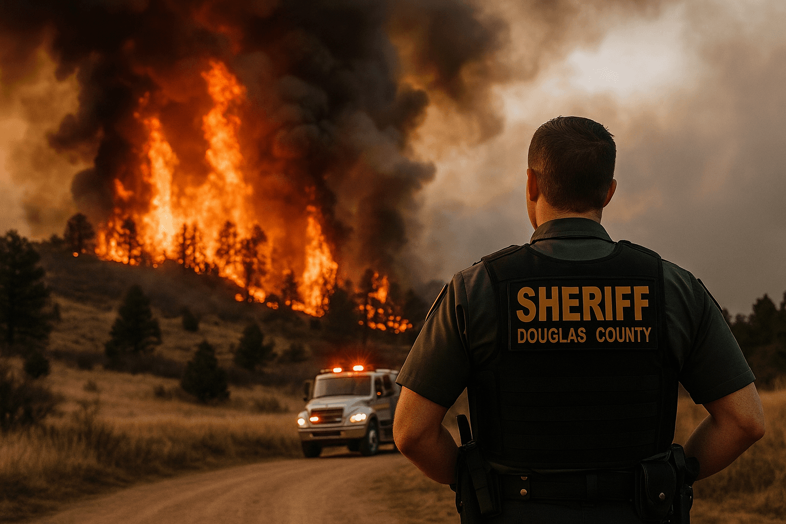 Wildfire Near Turkey Track Shooting Area Threatens Douglas County Recreation