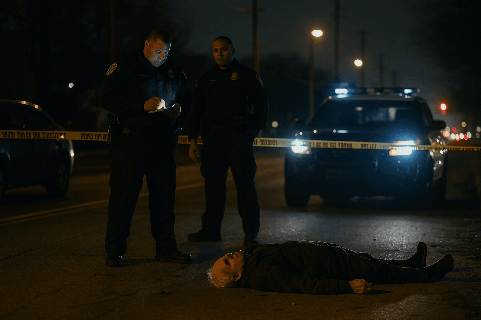 Elderly Pedestrian Killed on Park Heights Avenue, Investigation Continues