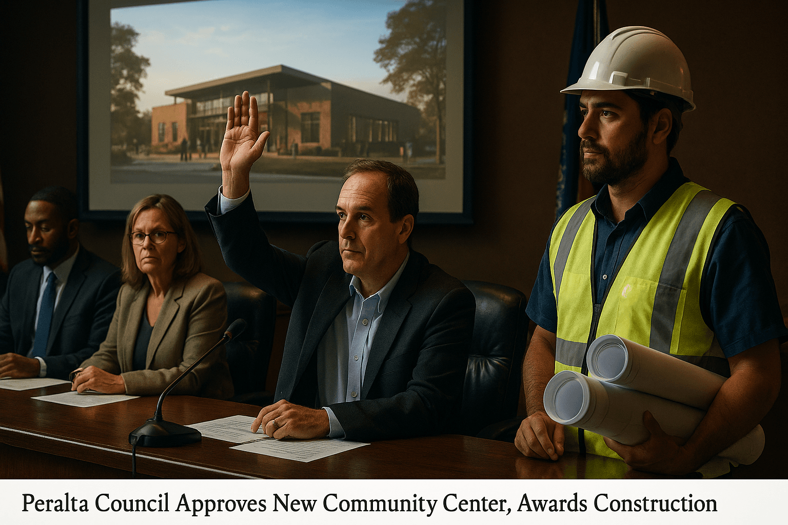 Peralta Council Approves New Community Center, Awards Construction Contracts