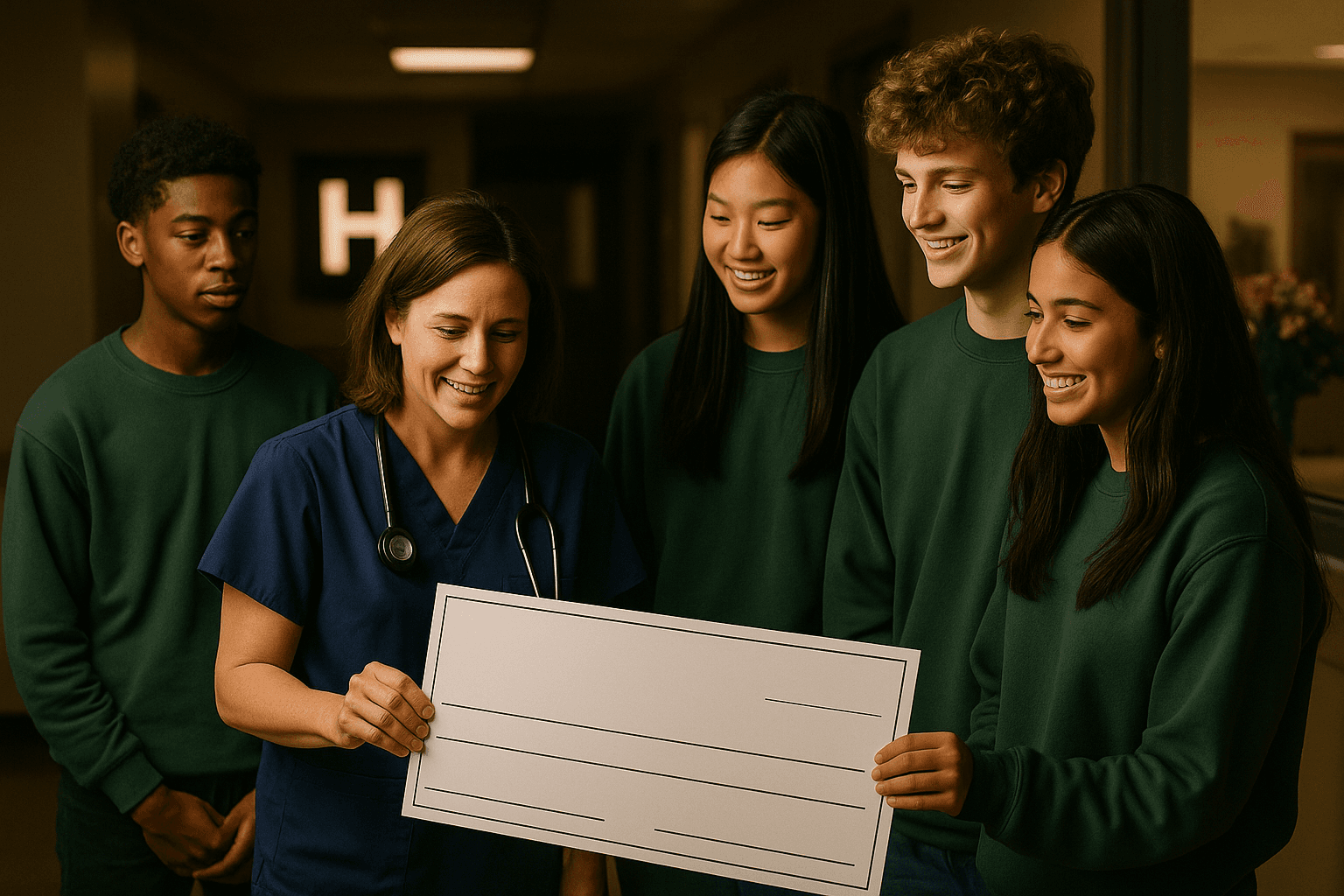 Storm Lake Students Donate More Than $1,200 to Hospital