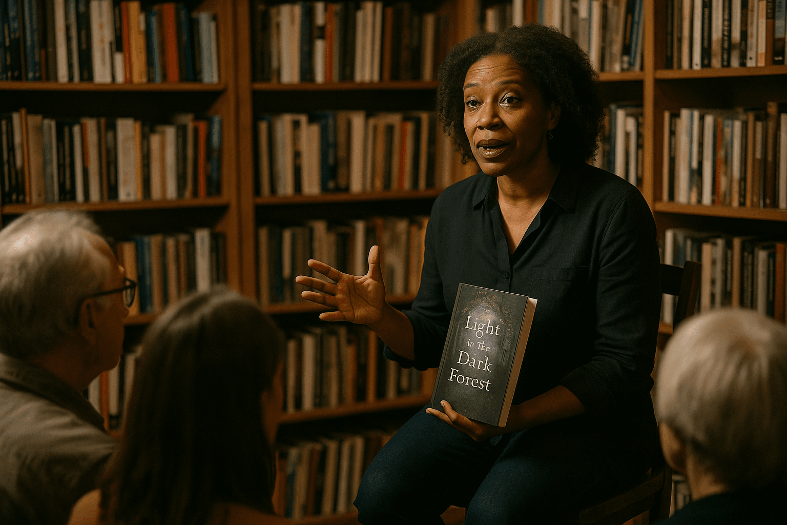 Local Author Gency Brown Discusses New Novel at Bookstore Event