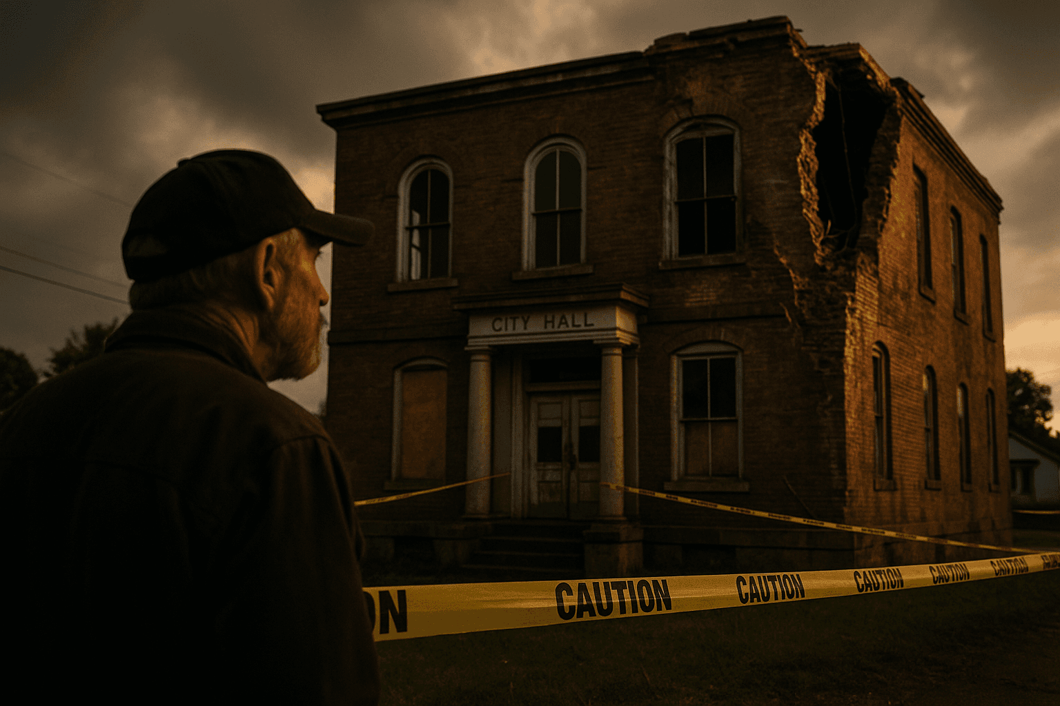 Peebles City Hall Declared Unsafe, Village Plans Demolition