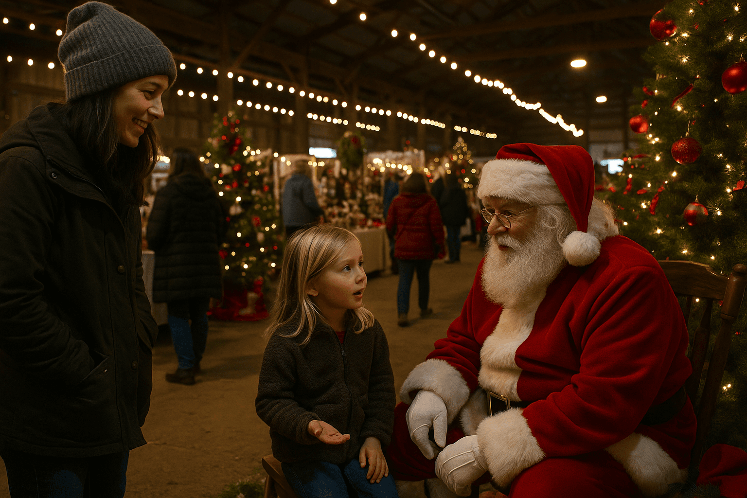 Country Christmas at Fairgrounds Returns for Holiday Shopping