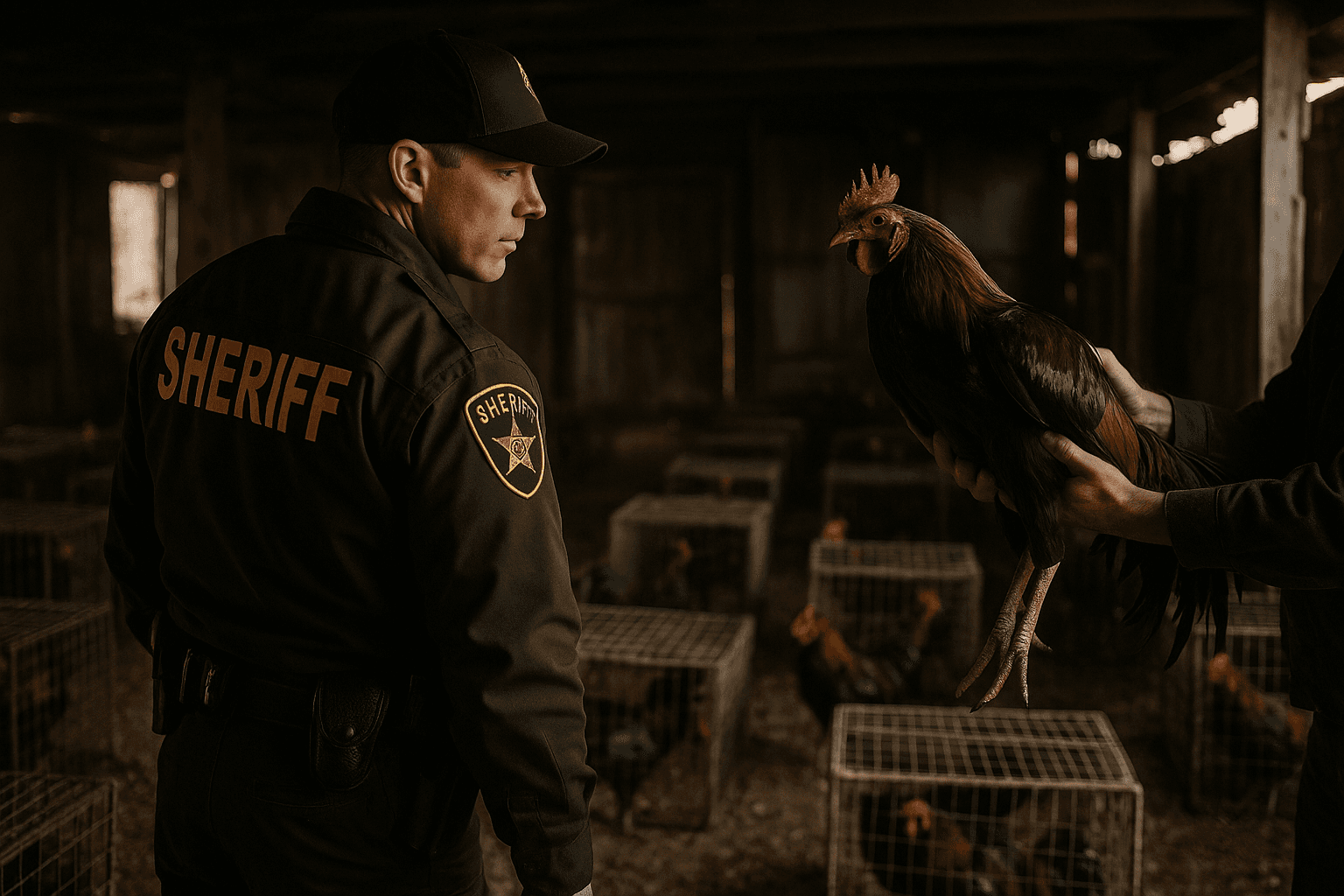 Collin County Deputies Bust Alleged Cockfighting Ring Near Farmersville