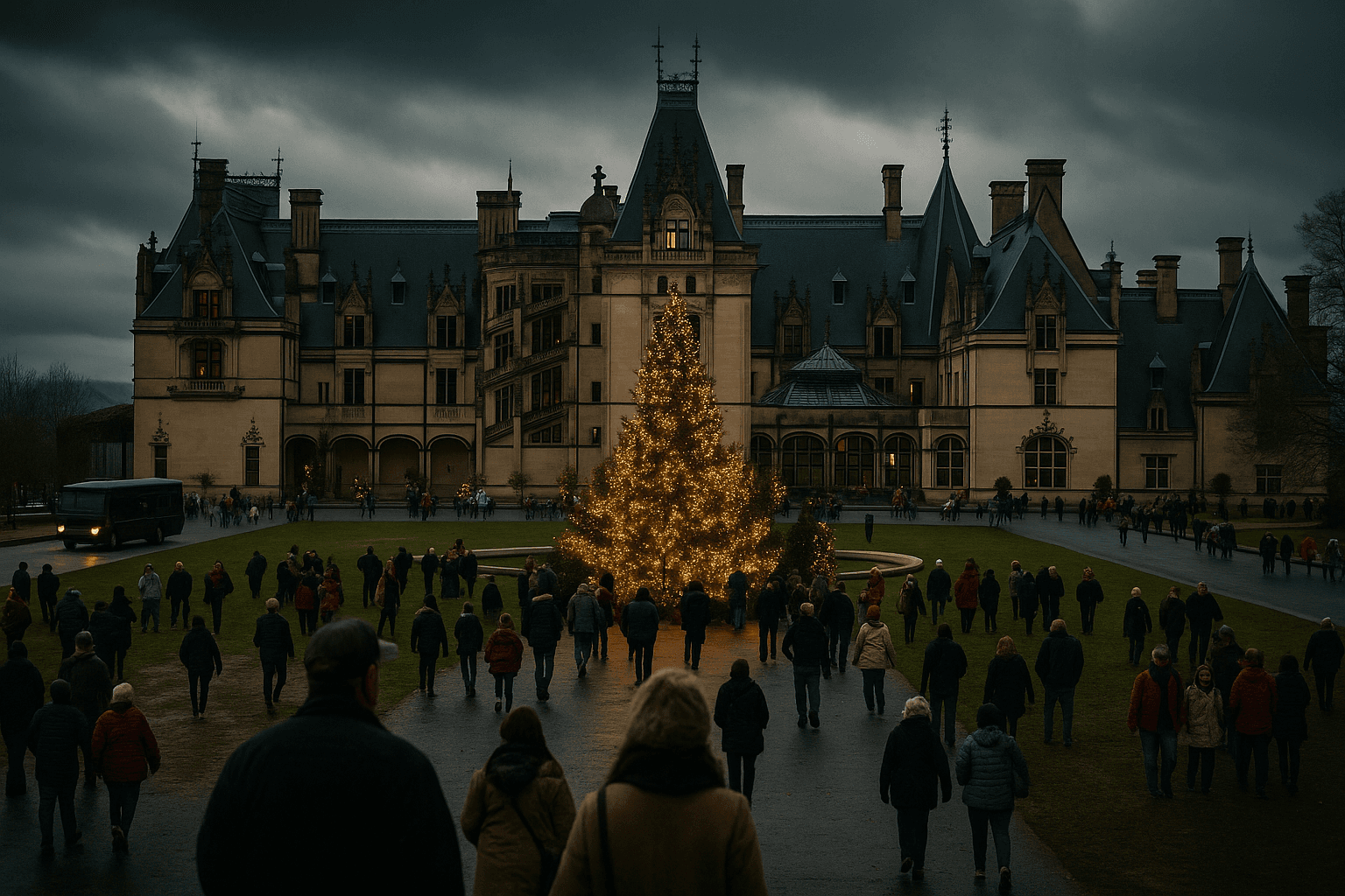 Biltmore Estate reopens, bolstering Buncombe County holiday tourism