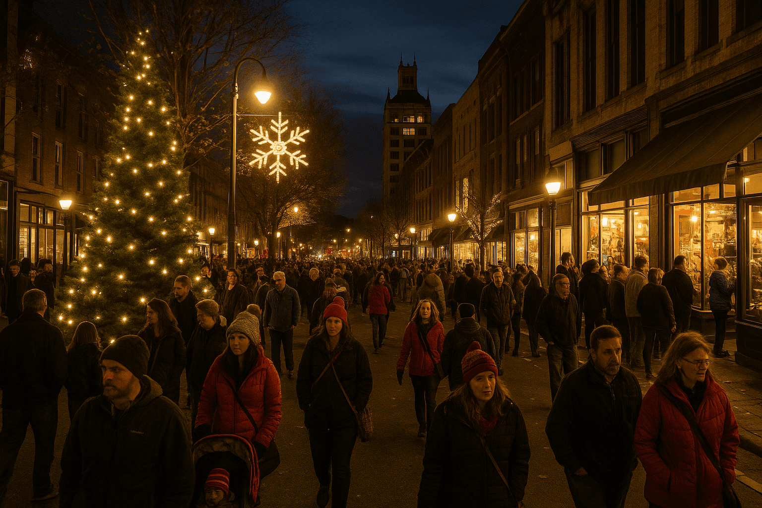 Asheville Holiday Weekend Draws Crowds, Supports Local Businesses