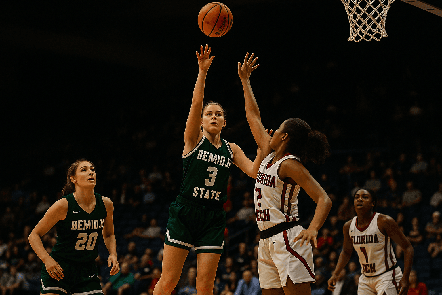 Bemidji State Women Win in Tampa, 3 Point Shooting Decides Game