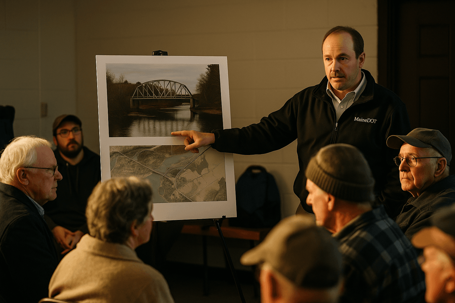 MaineDOT held public meeting on Bowdoinham bridge improvements, public input sought