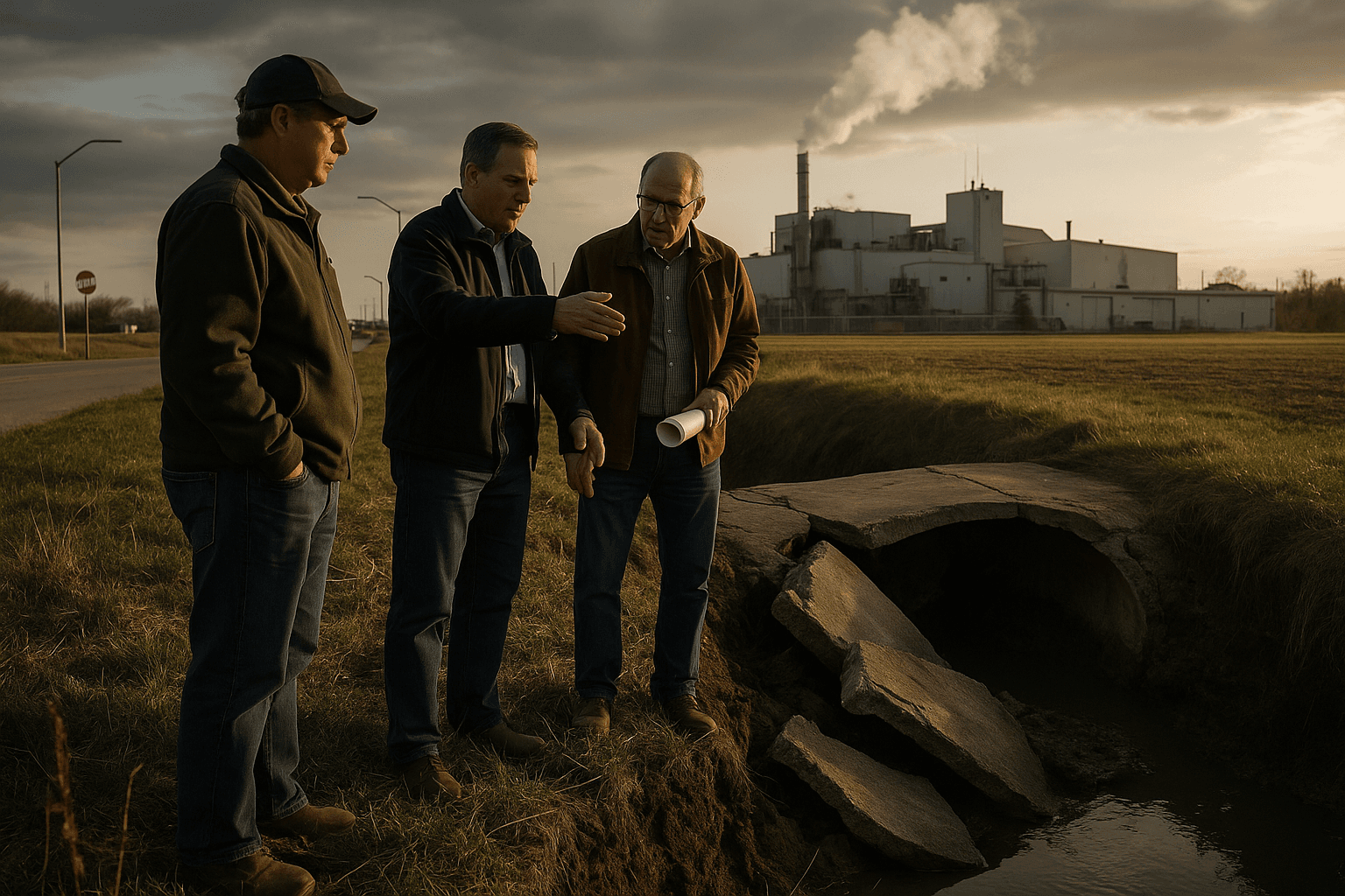 Trustees pause Drainage District No. 13 decision, seek Tyson clarification and survey