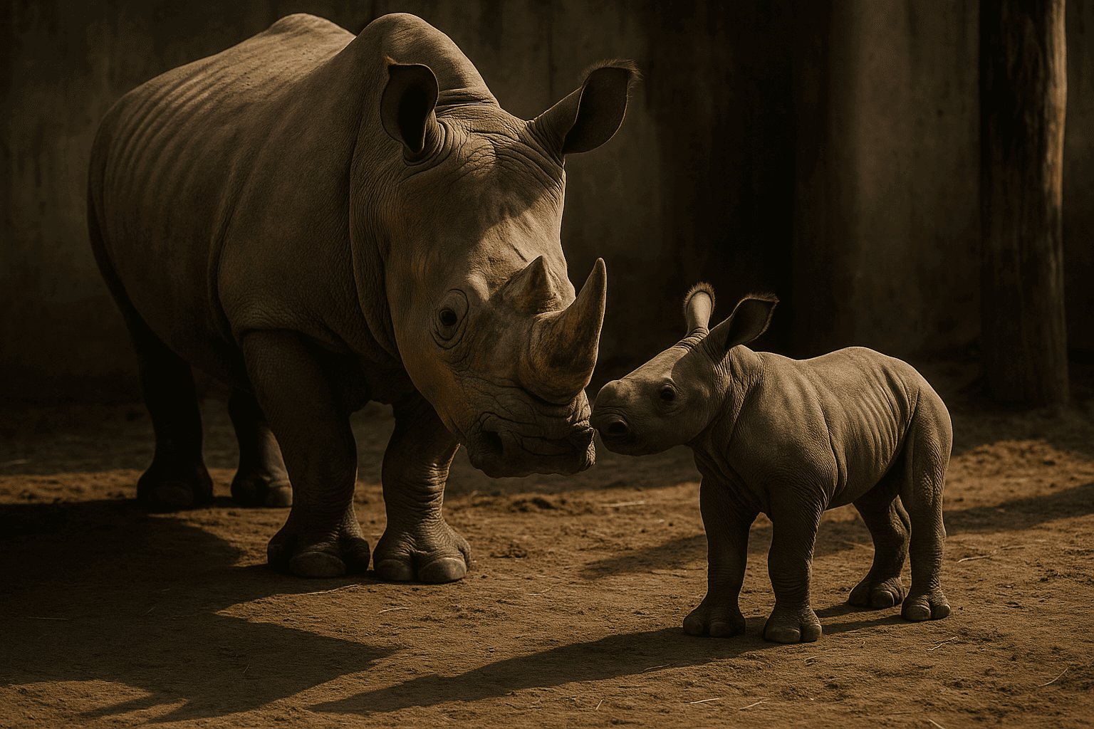 Fresno Chaffee Zoo Welcomes New Rhino Calf, Boosts Conservation