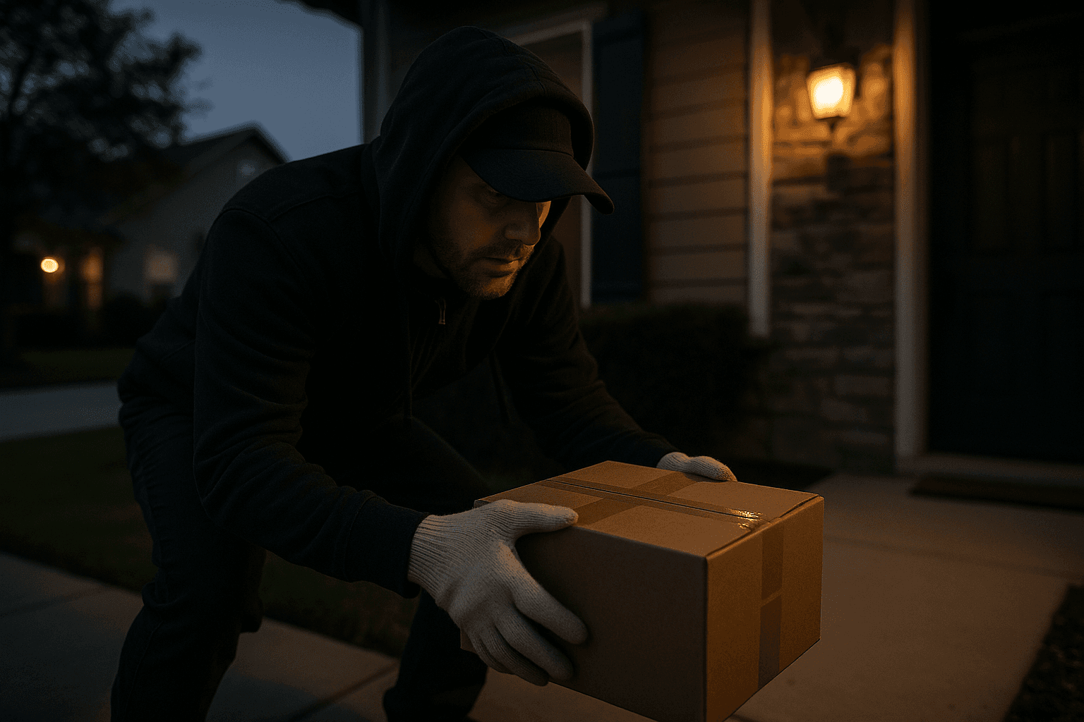 Clovis Residents Warned as Holiday Porch Pirate Videos Surface
