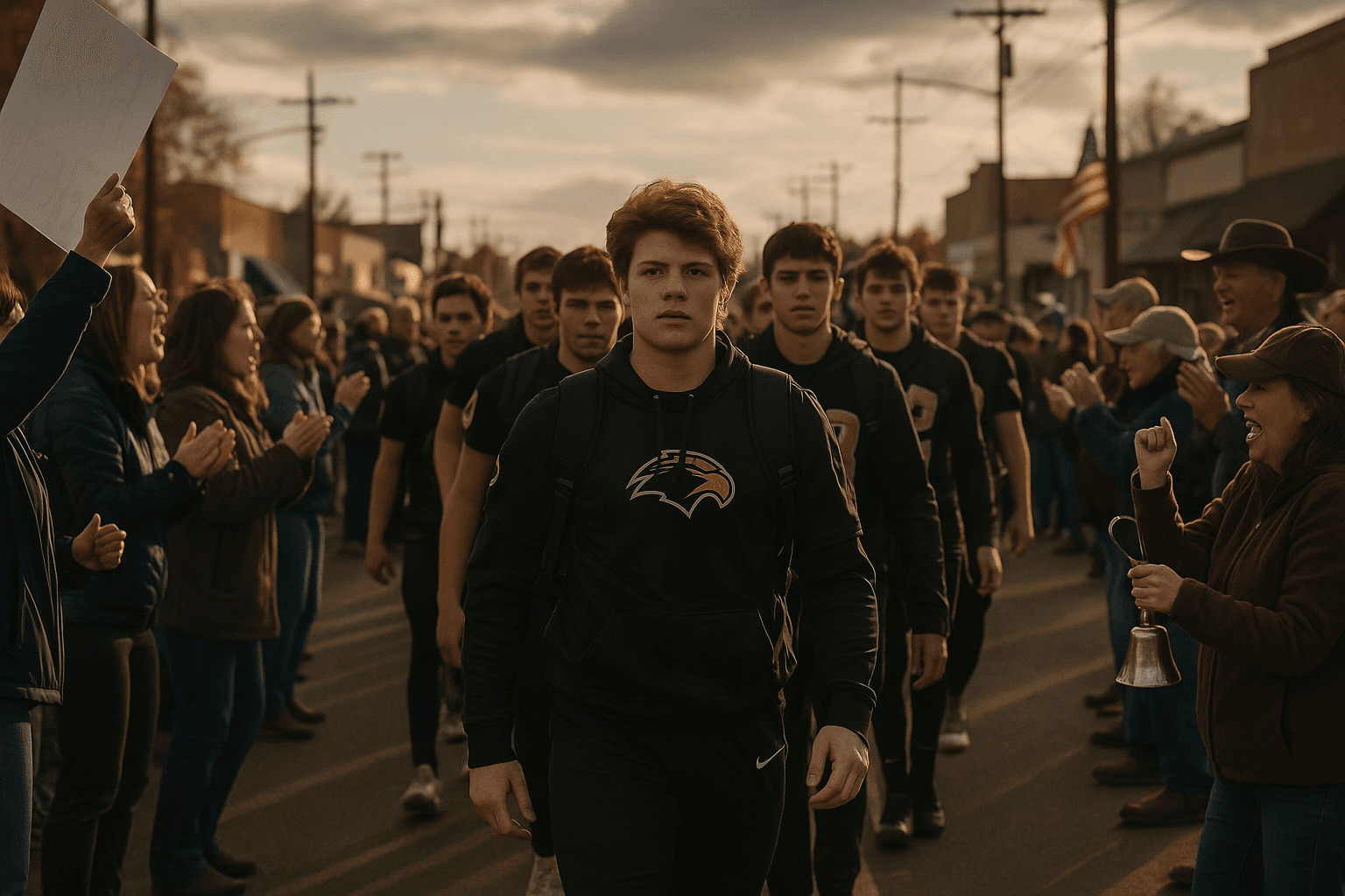 Eagar Urges Main Street Send Off for Round Valley Football Team