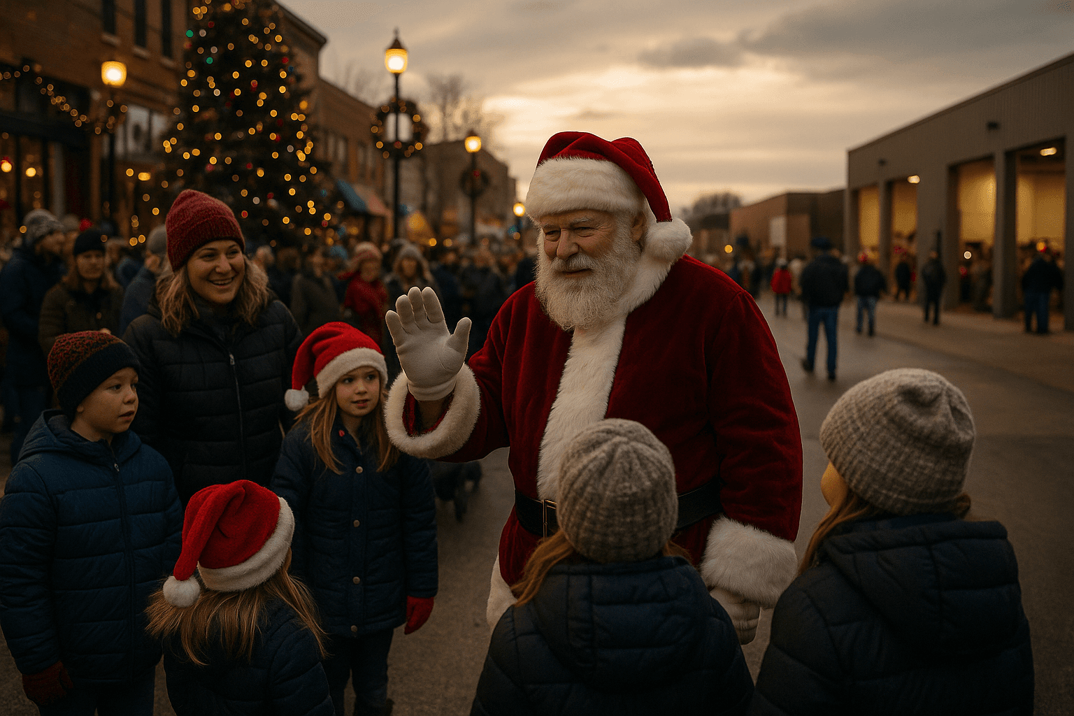 Perham Holiday Events Draw Community, County Opens New Garage