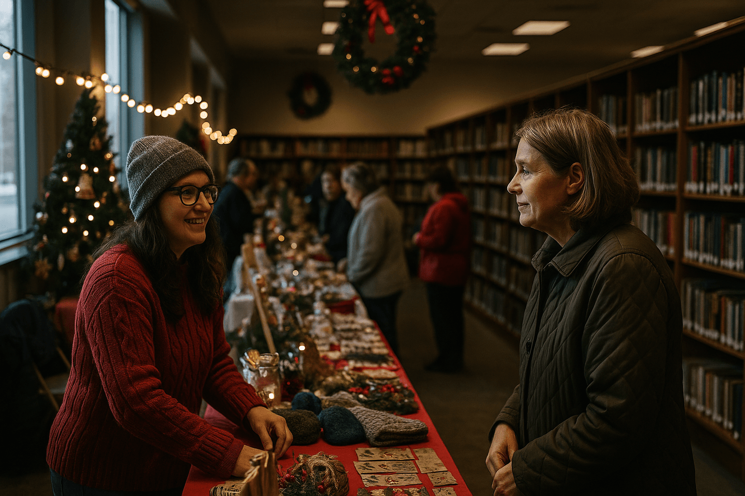 Perry County Library Holiday Bazaar Boosts Local Vendors, Community Funds