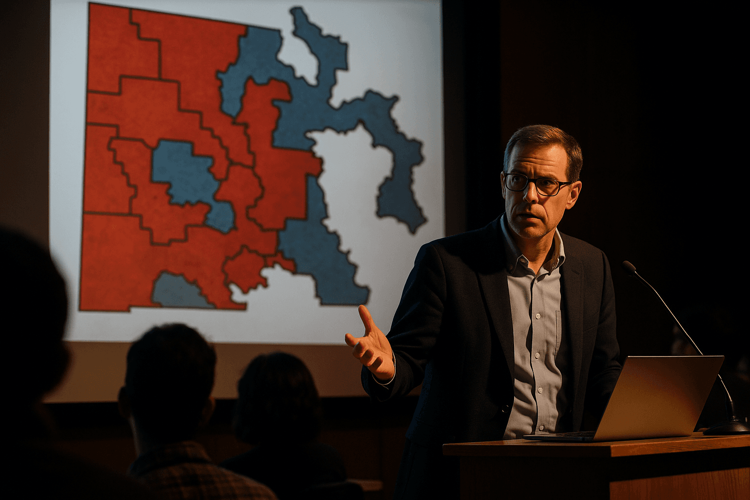 UW Lecture Explores Gerrymandering Effects on Trust and Democracy