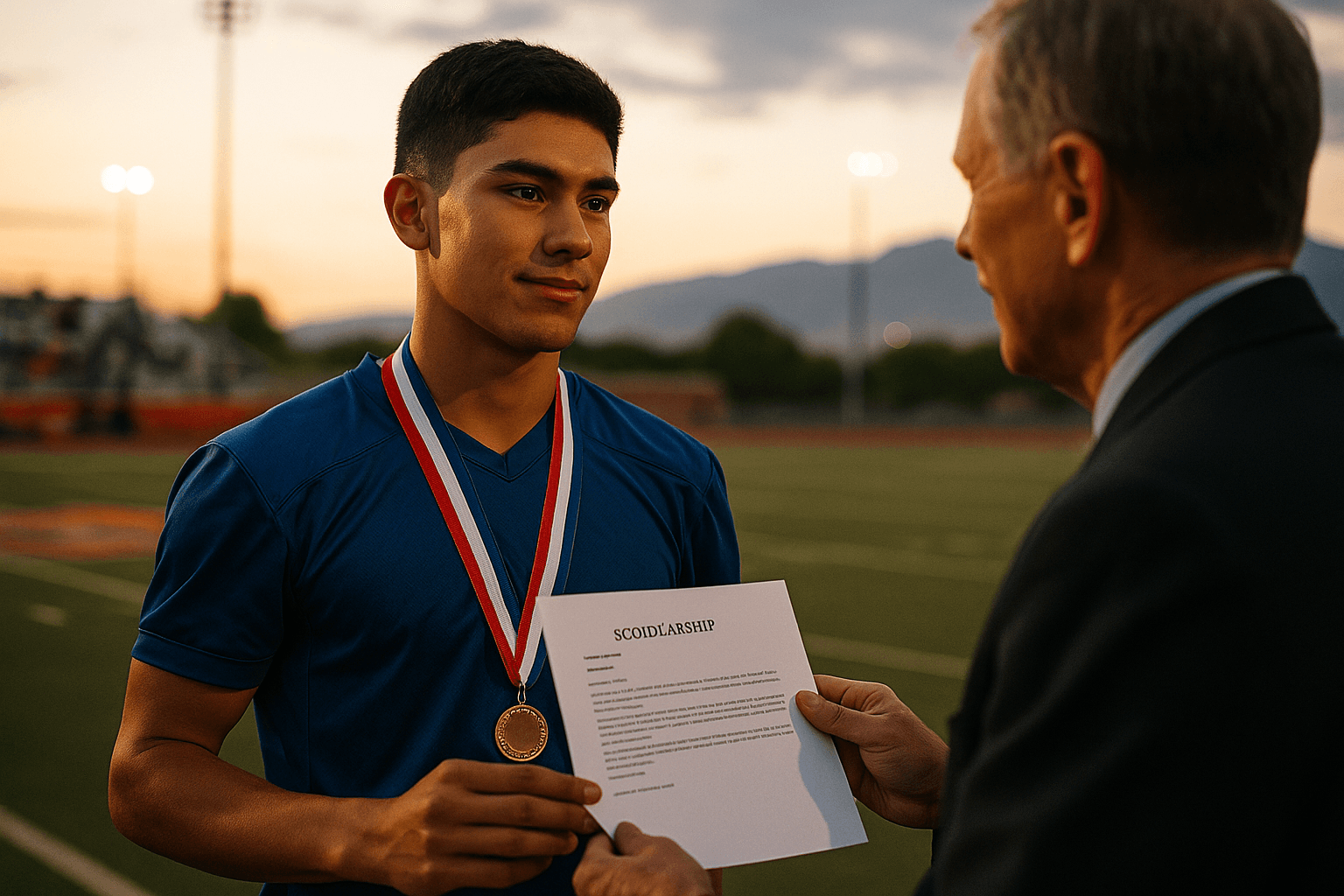 Los Lunas Athlete Earns Scholarship, Wins Praise for Sportsmanship