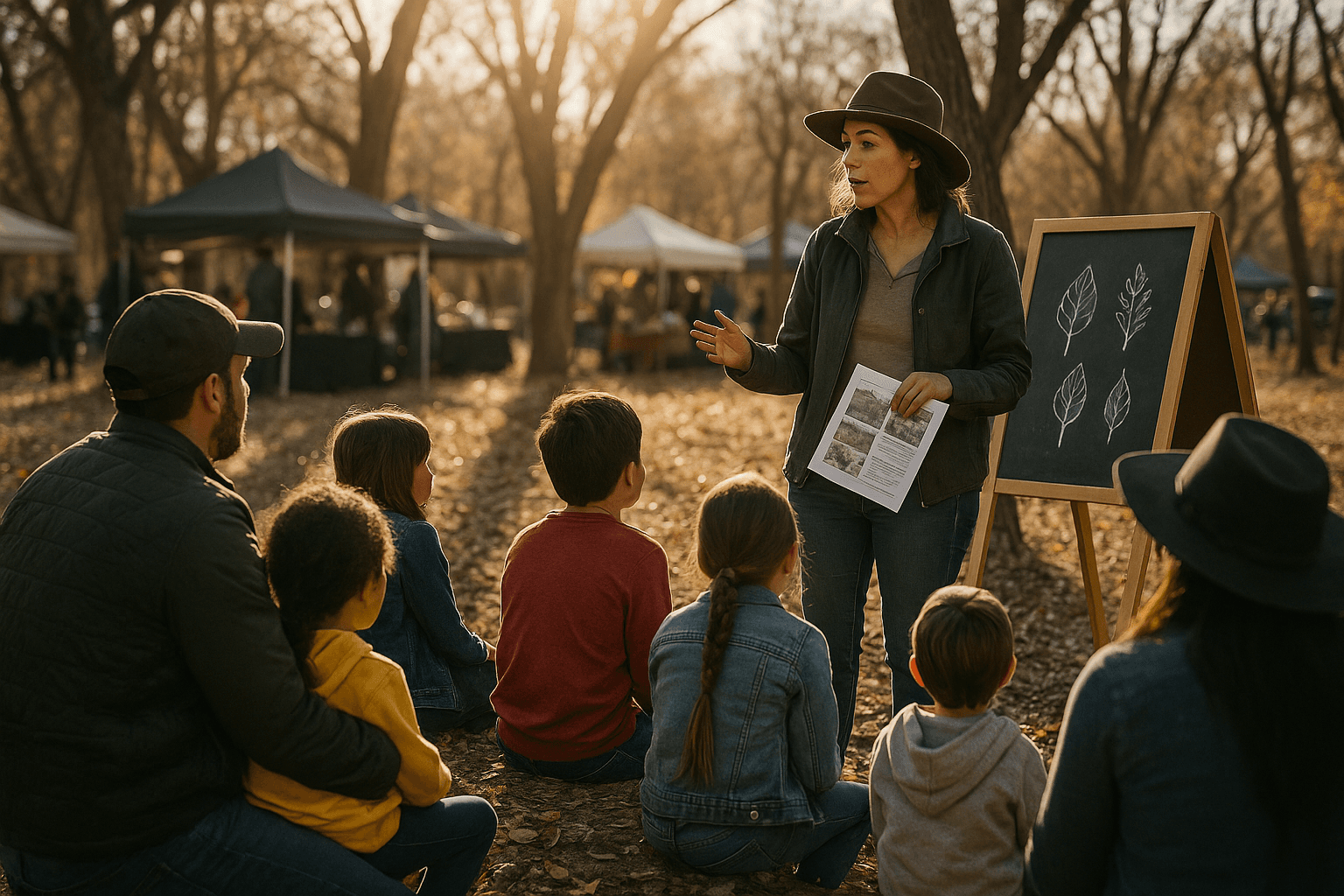 Valencia County Families Embrace Outdoor Education at Let's Grow Outside