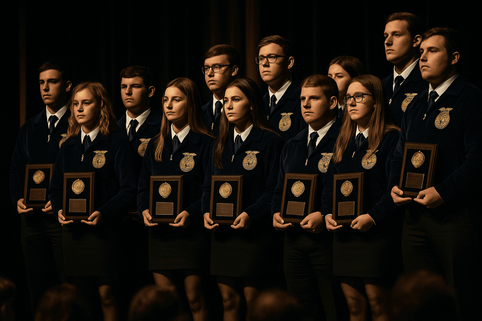 West Holmes FFA Honors 11 American Degree Recipients at Convention