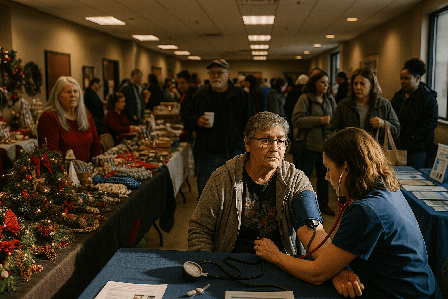 Holiday Market and Health Fair Brings Resources to Hazard Residents