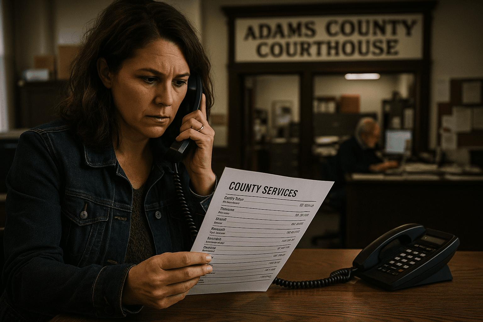 Adams County Essential Contacts, How to Reach Local Government Services