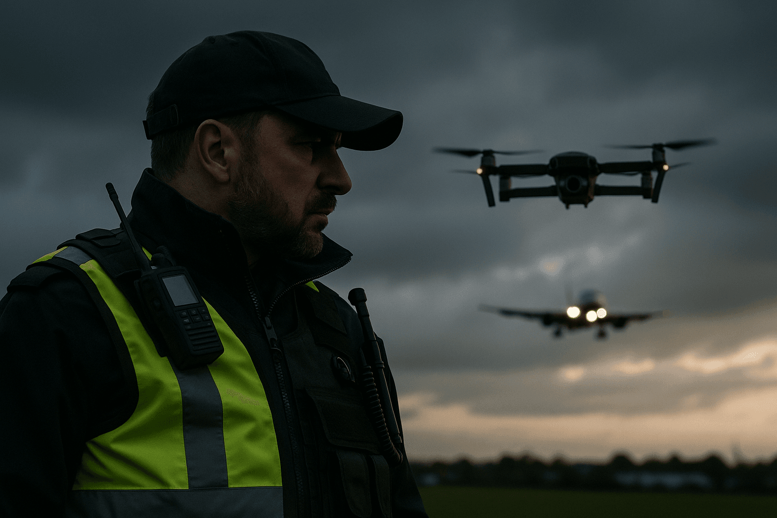 Drones Sighted Along Zelensky Flight Path Spark Irish Security Alarm