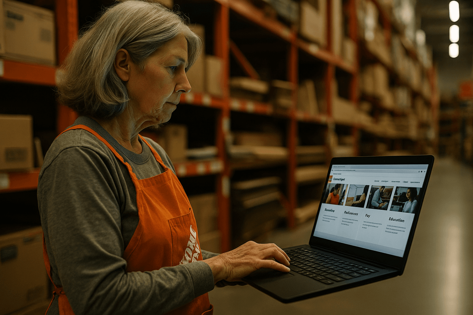 Home Depot outlines benefits package, retirement, pay, and education