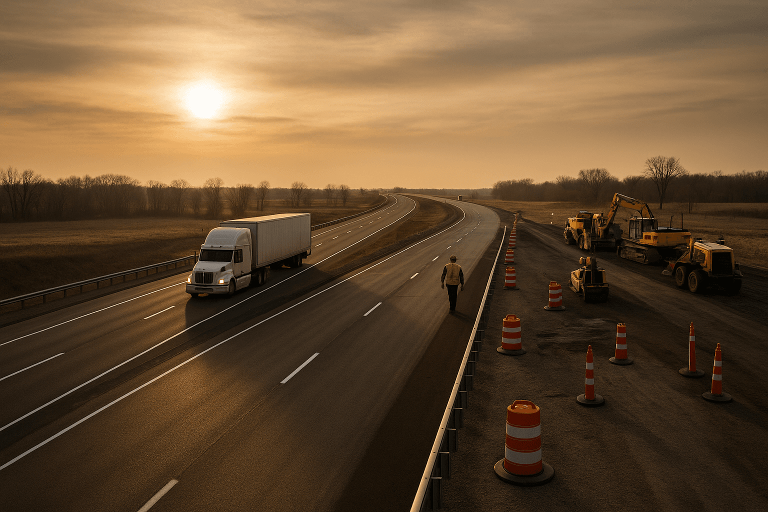 Interstate 94 Lane Restrictions Lifted Near Fergus Falls, Work Wraps