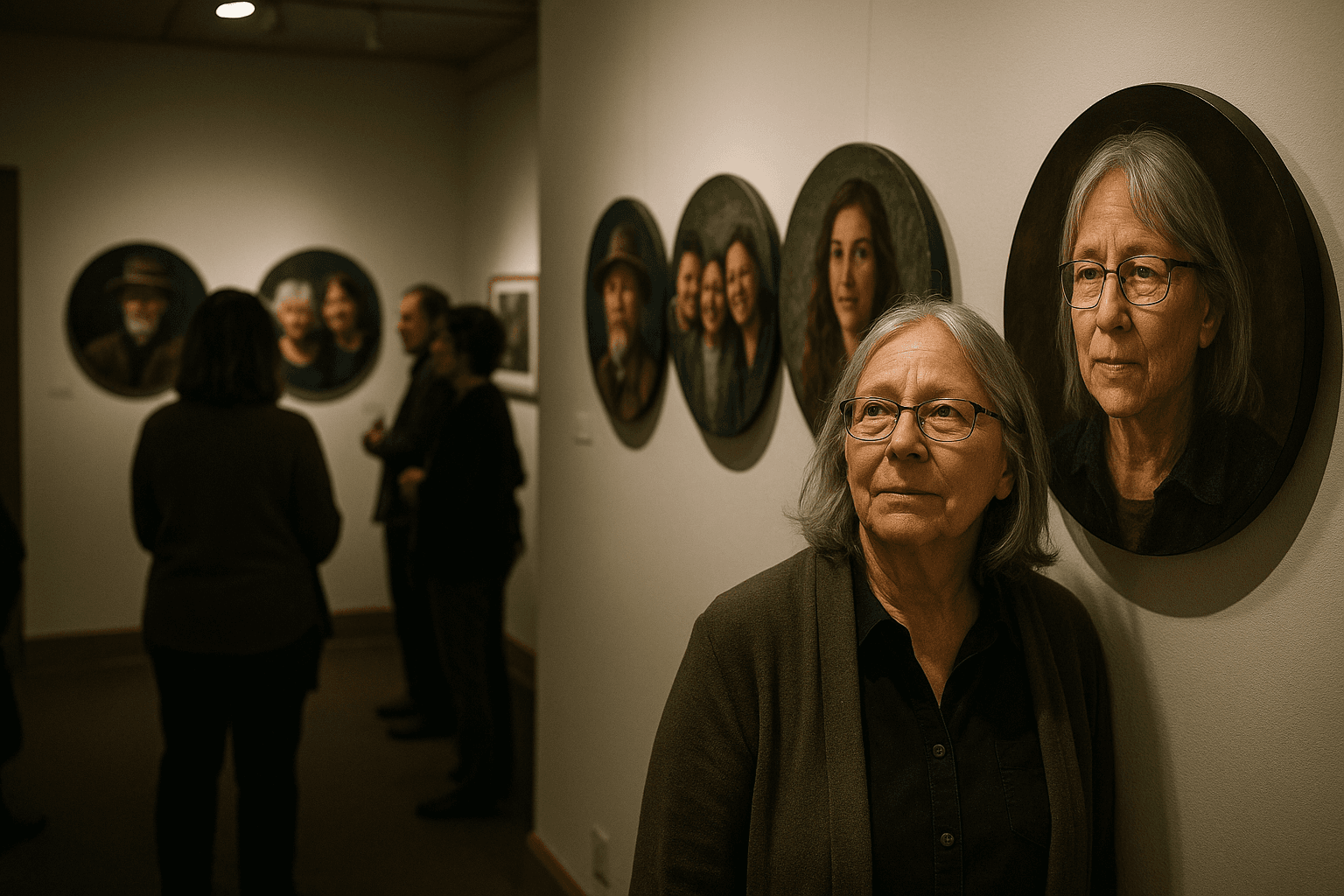 New York Mills Gallery Opens Circle of Friends, Honors Cheryl Bannes