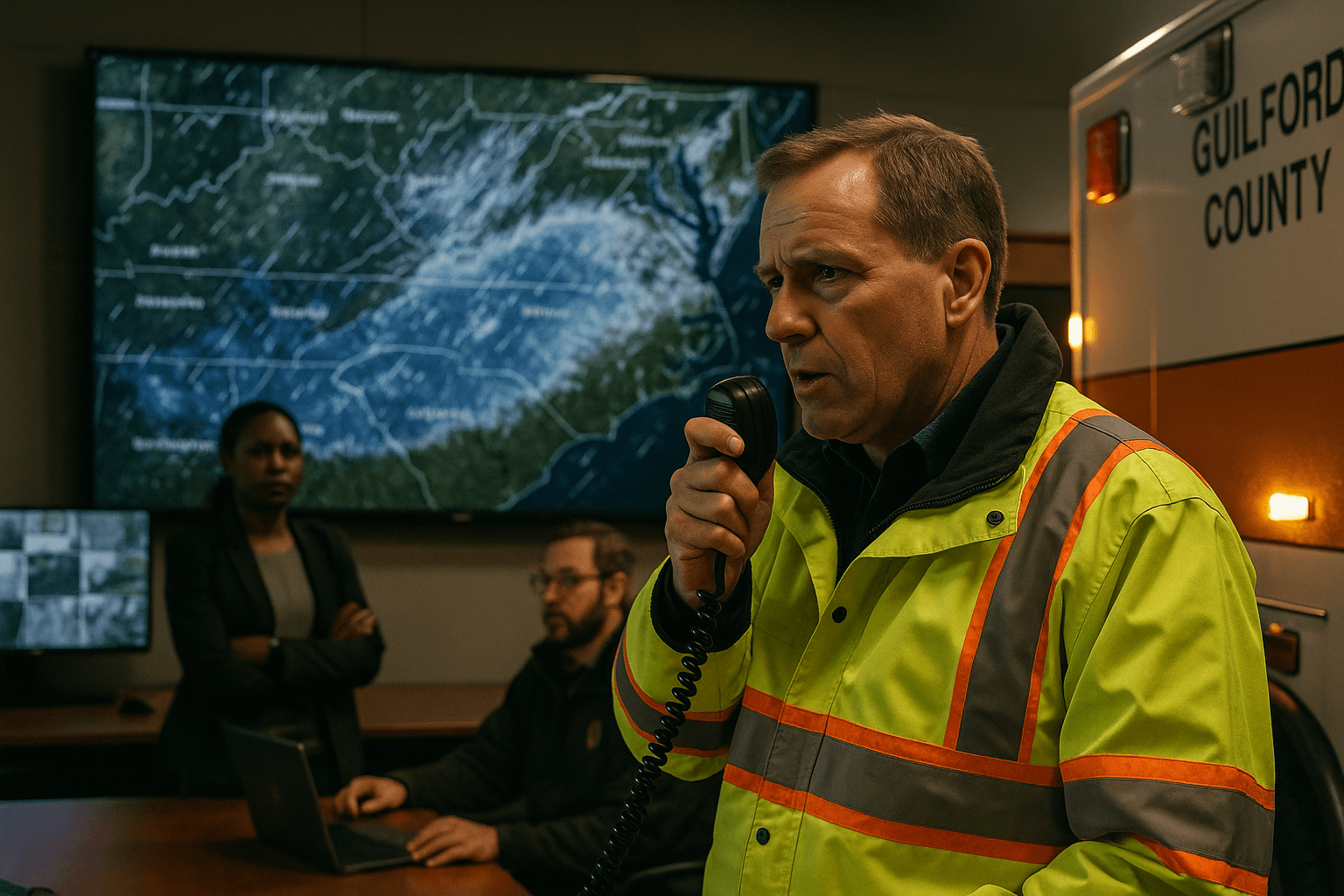 Guilford County mobilized with partners, prepared for wintry weather threat