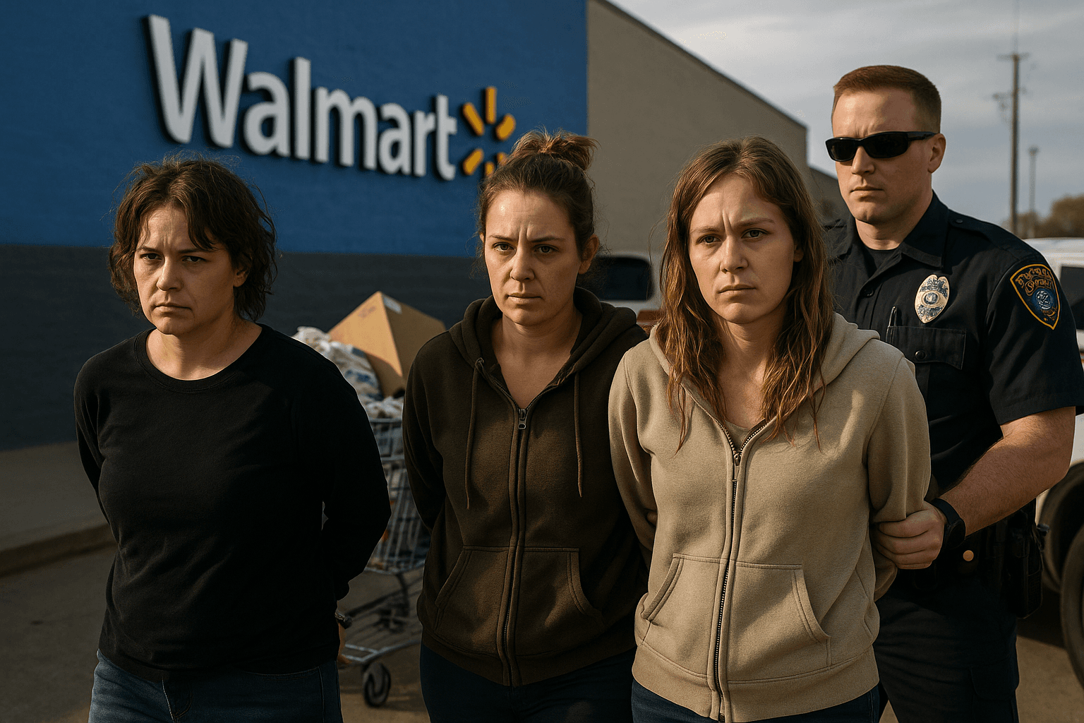 Three Women Arrested Over Alleged Walmart Theft Ring in Elk City