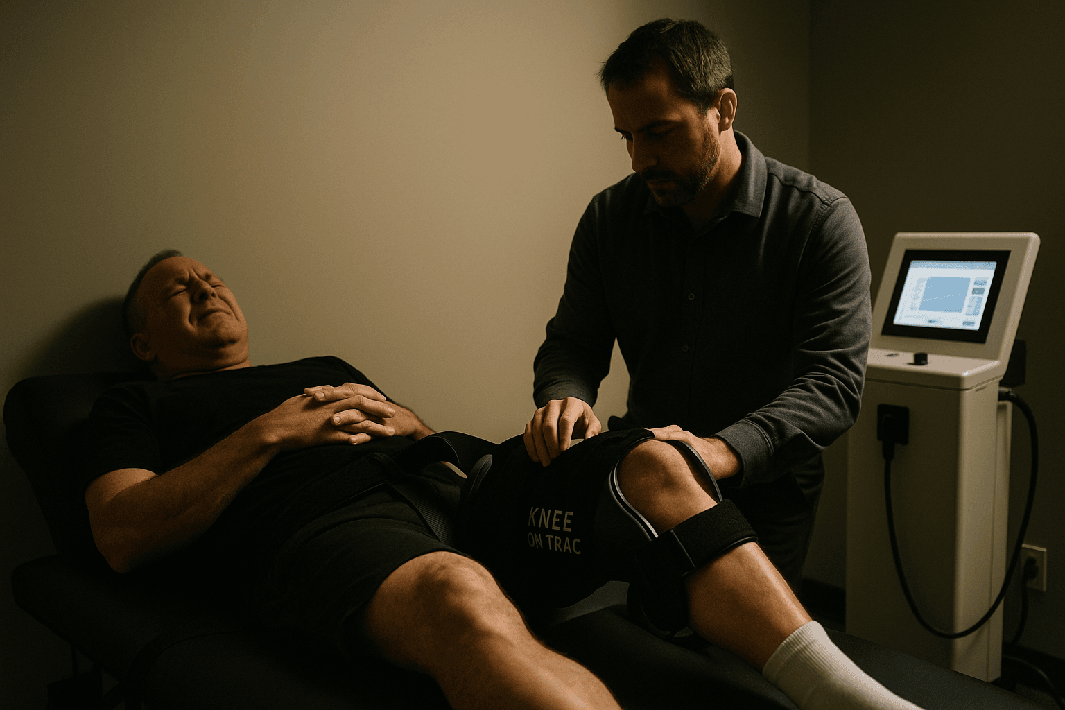 Burlington Clinic Offers First Knee Decompression Therapy in County
