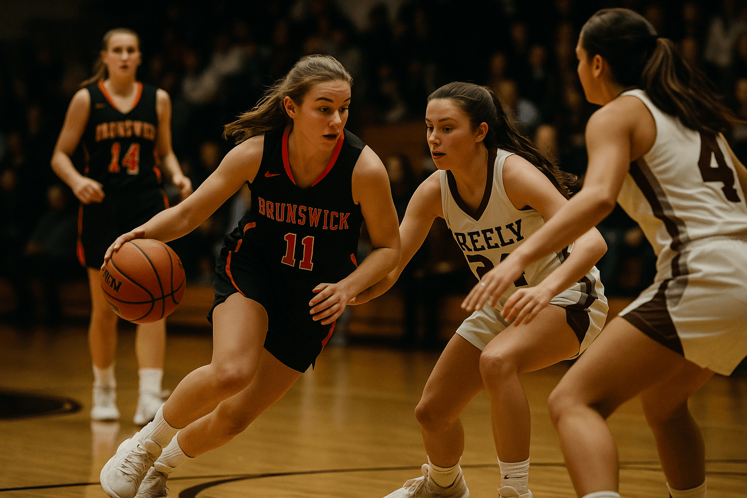 Brunswick Girls Basketball Tops Greely, Local Season Momentum Builds
