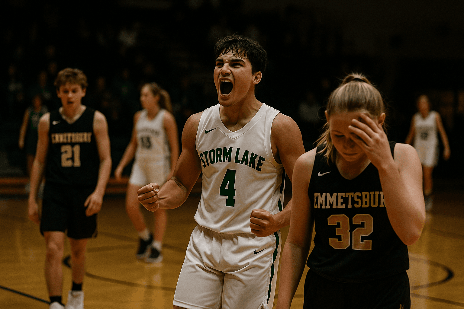 Storm Lake Boys Win, Girls Fall in Split With Emmetsburg