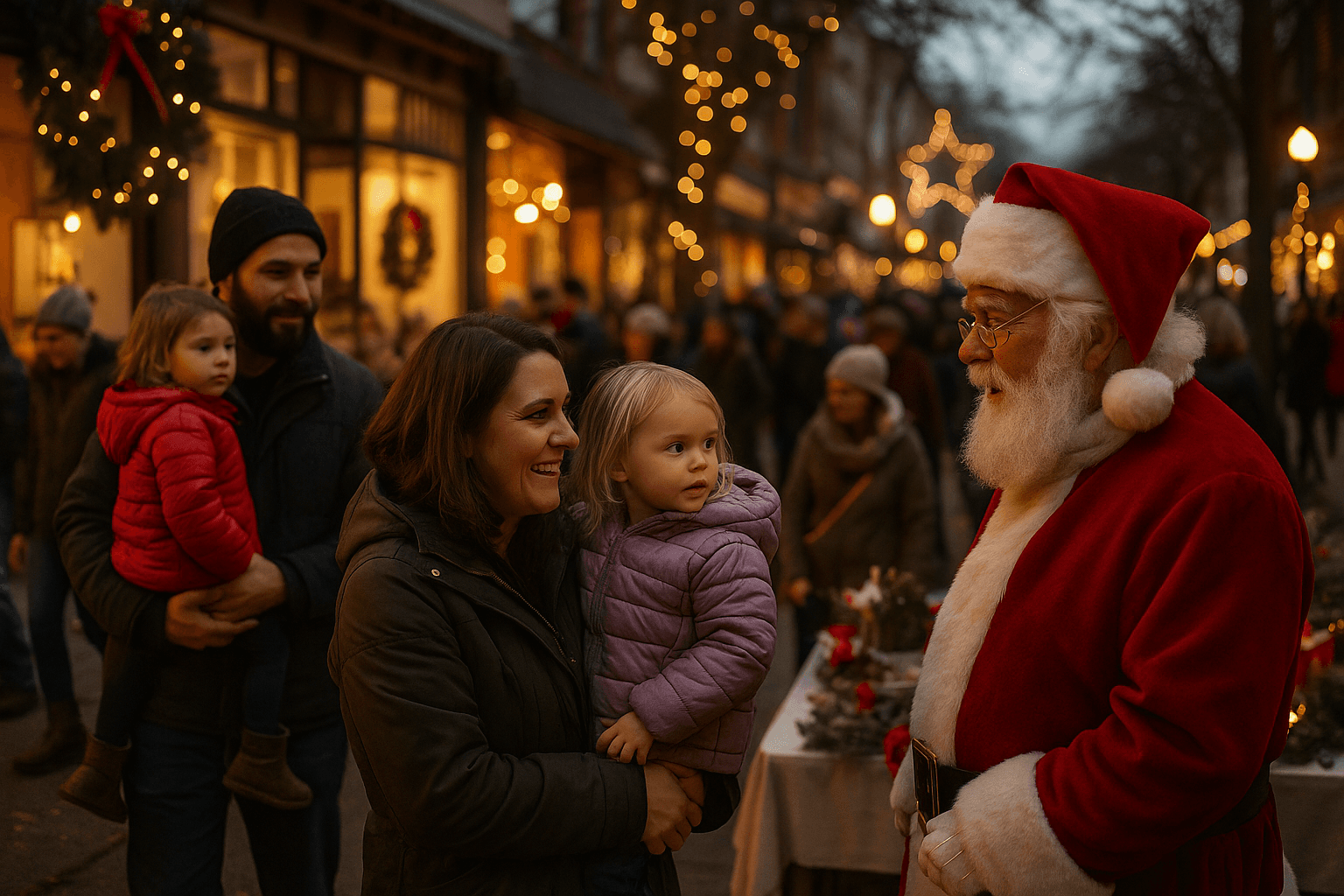 Local Holiday Events Bring Families and Shoppers to Union County