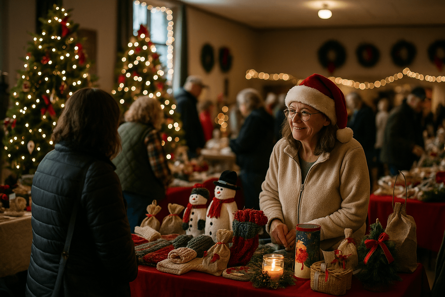 Lincoln Christmas Bazaar Brings Community Vendors, Holiday Fundraising Together