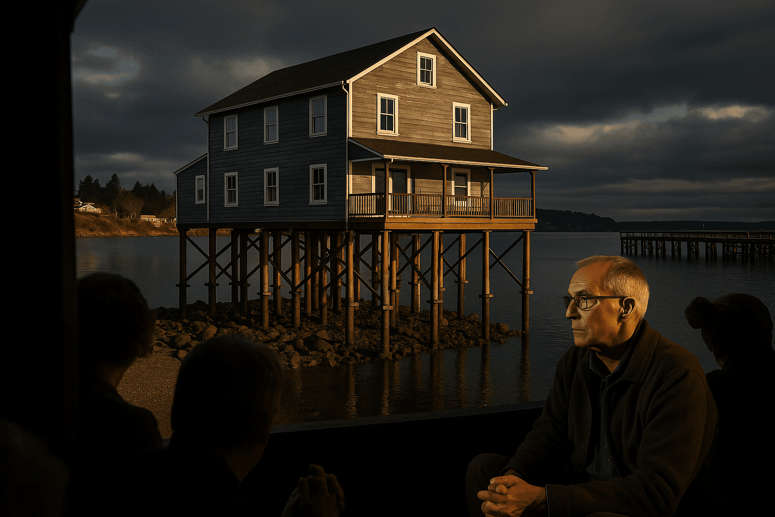 Proposed Elevation of Coupeville Waterfront Inn Sparks Hearing