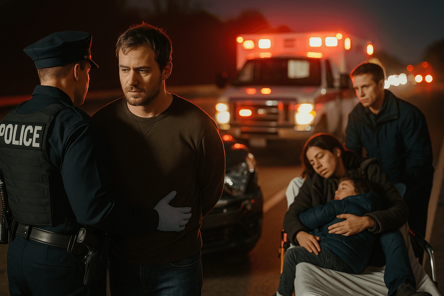 Man Charged After Burlington Crash Injures Mother and Child