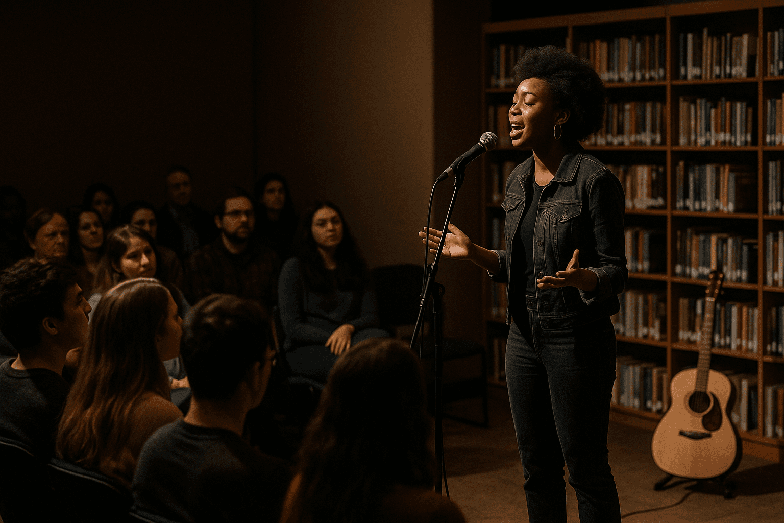 Open Mic Night Brings Community Voice to Lafayette County Library