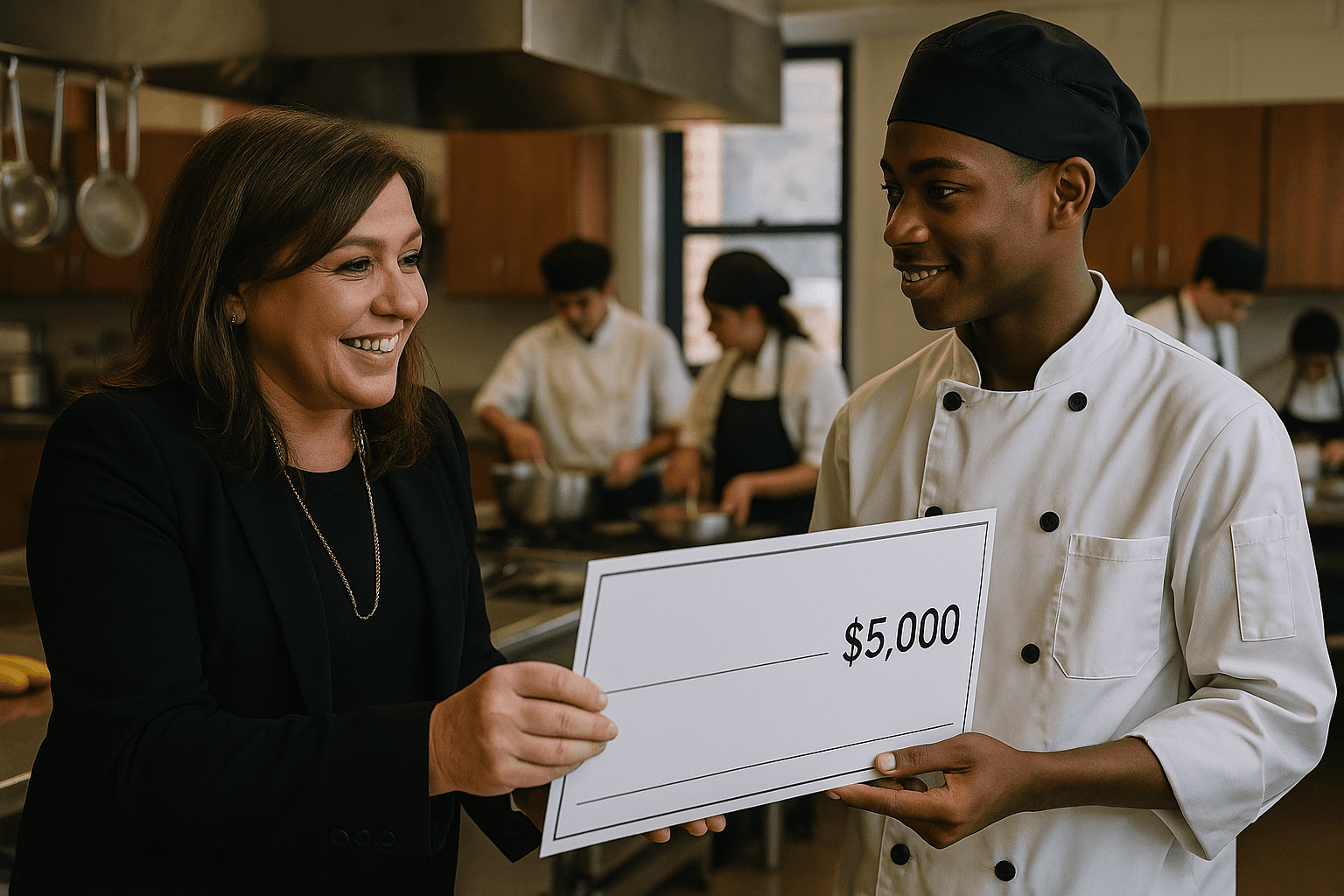 Rachael Ray Foundation Grants $5,000 to Support Local High School Culinary Program