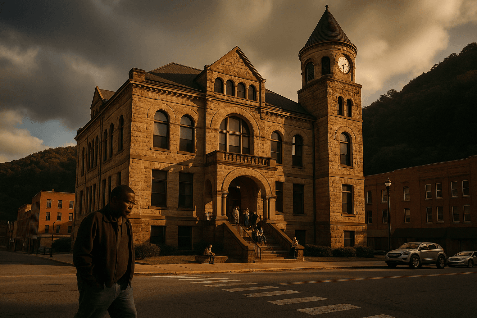 Historic McDowell County Courthouse Anchors Welch Civic Life