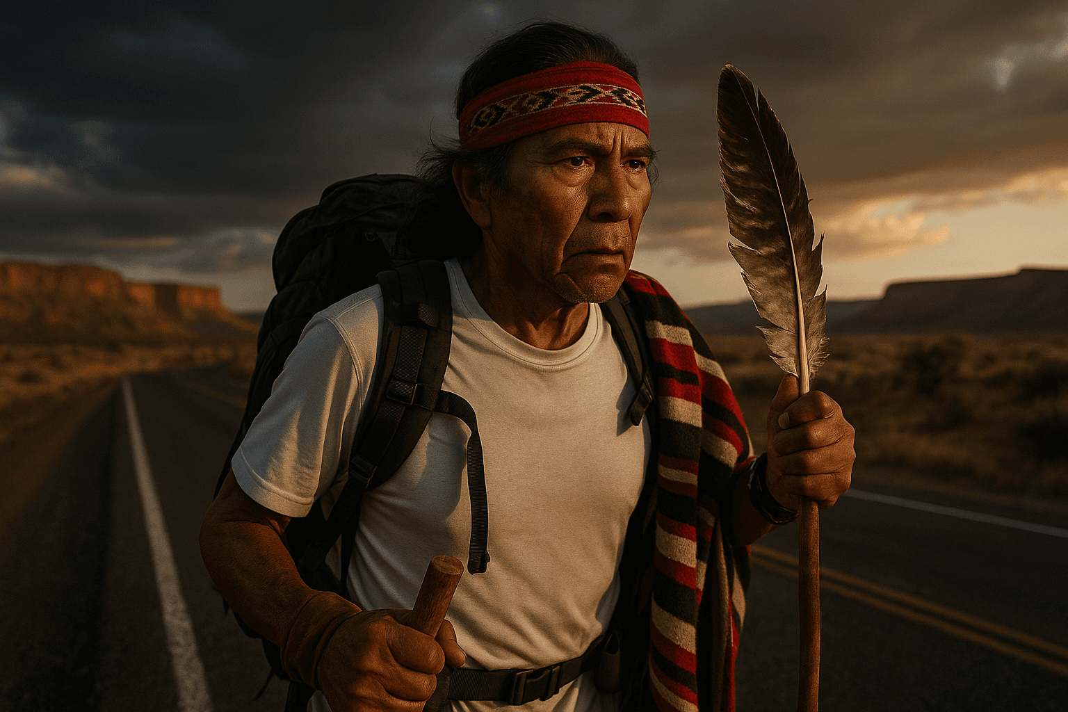 Runner Completes 330 Mile Long Walk Retrace to Honor Ancestors