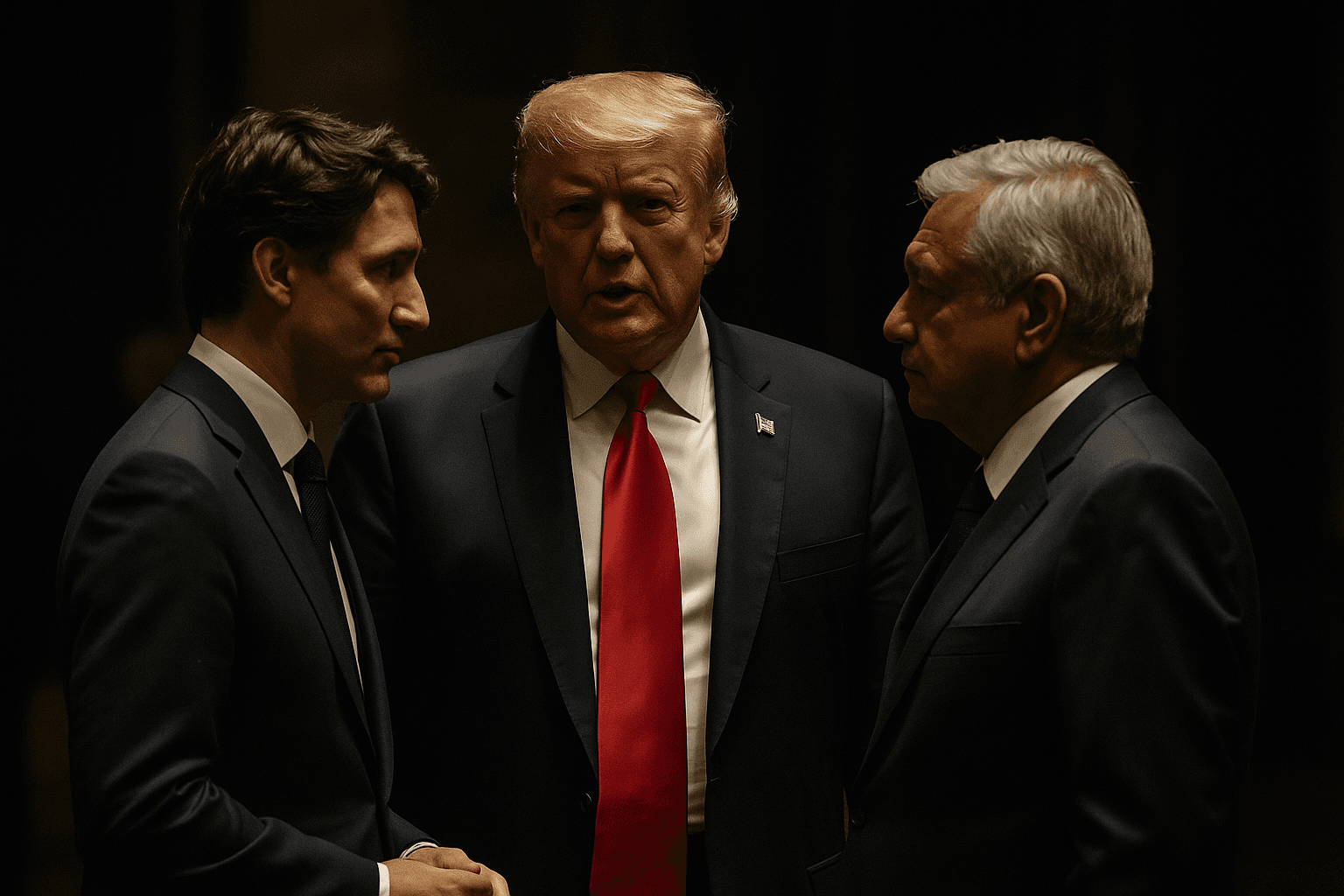 Trump Meets Canada and Mexico Leaders at Kennedy Center World Cup Draw
