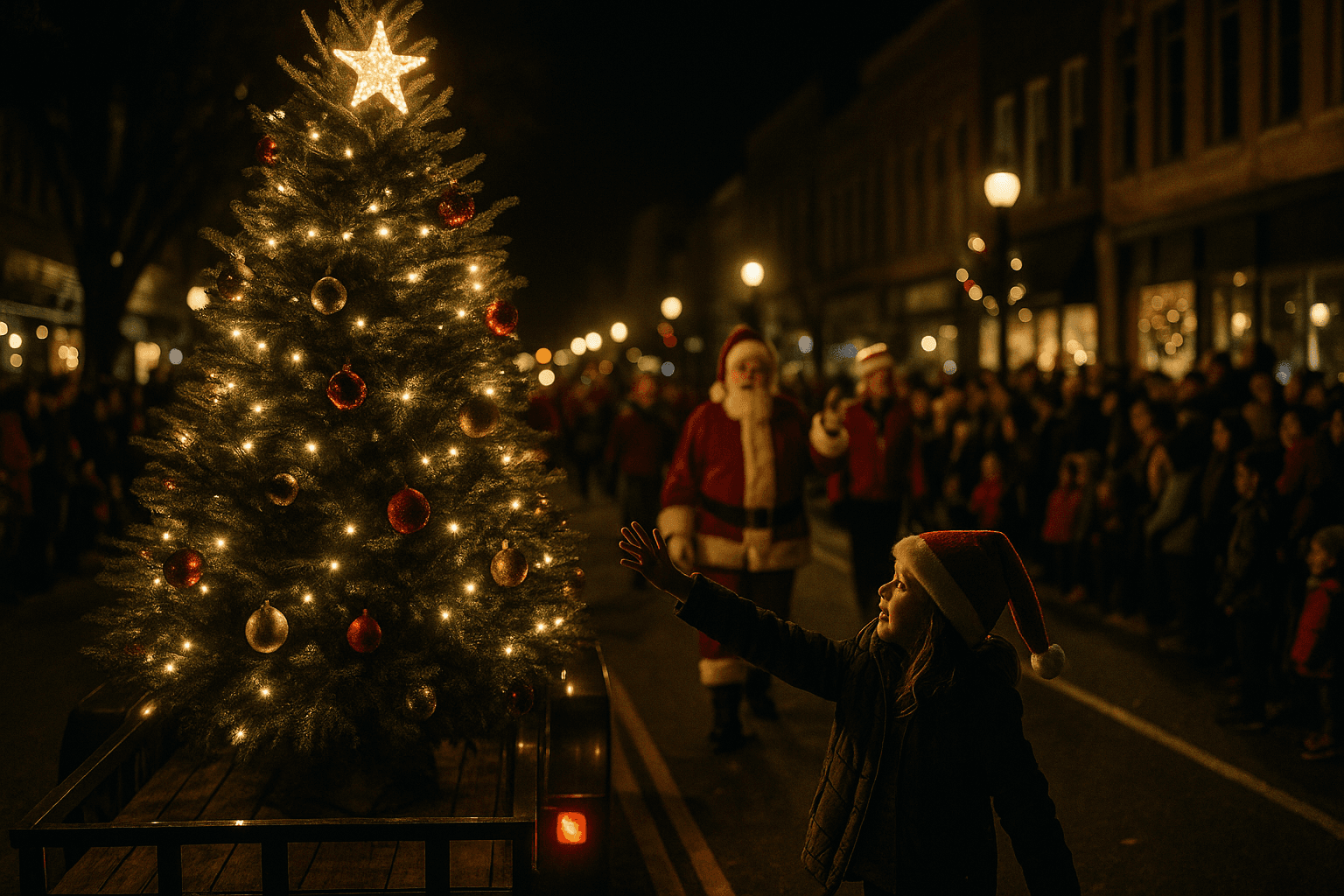 Triad Holiday Parades and Lightings Filled Streets Across Guilford County