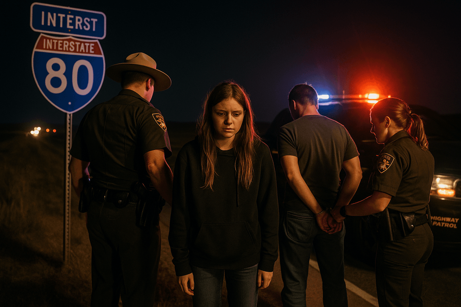 Missing Teen Located After Interstate 80 Tracking, Two Arrested