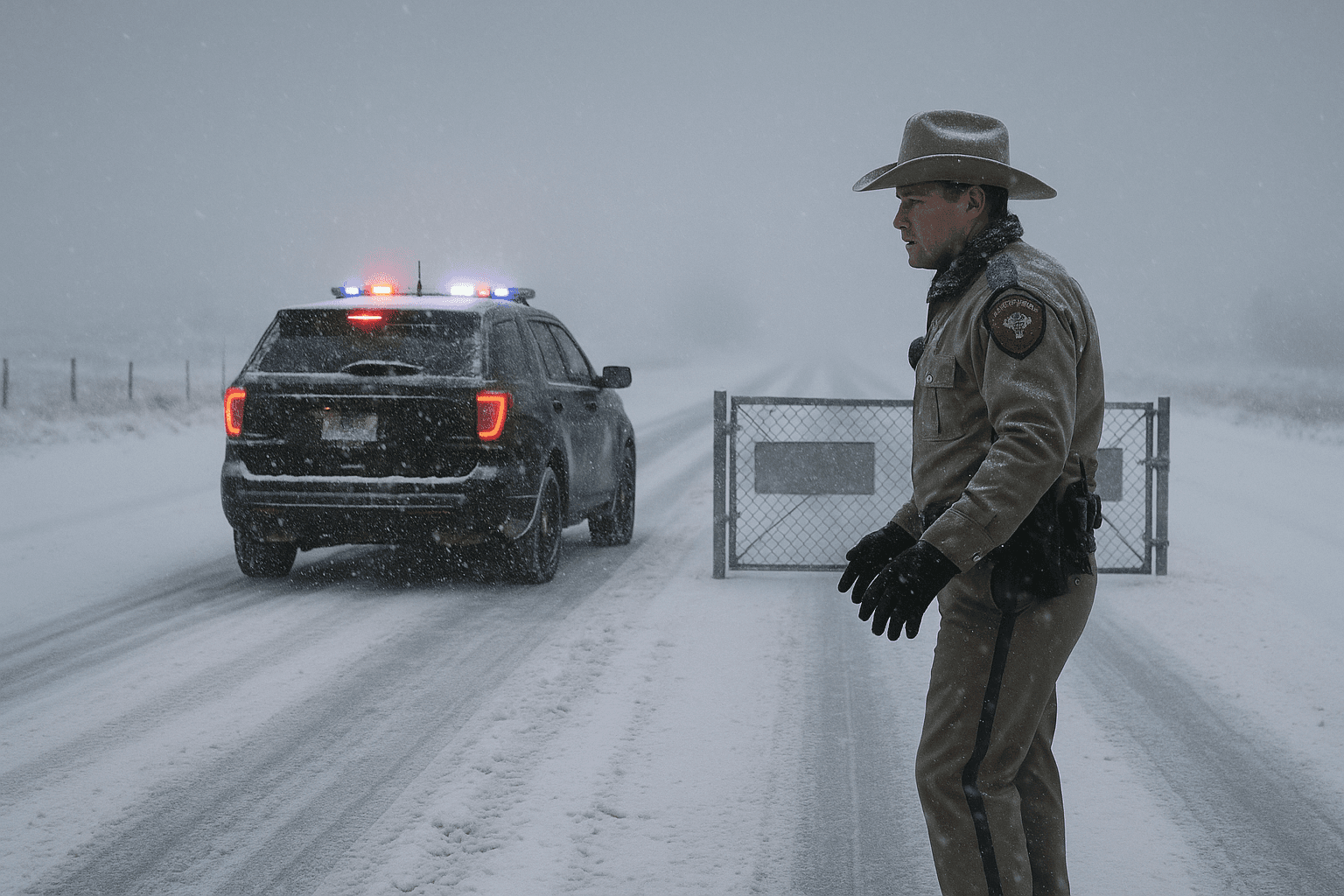 Winter Storm Shut Roads Across Texas and Oklahoma Panhandles